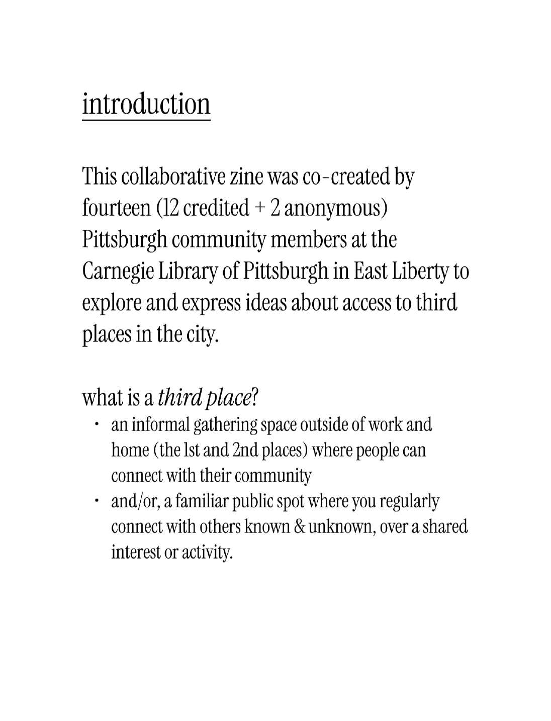 Volume 1 Introduction